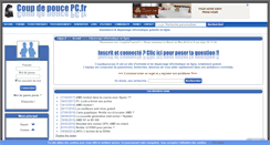 Desktop Screenshot of coupdepoucepc.fr